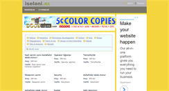 Desktop Screenshot of iselani.az